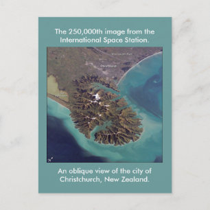 Carte Postale Christchurch, Nouvelle-Zélande