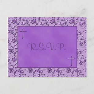Carte postale Christian Purple R.S.V.P.