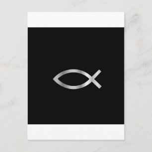 Carte Postale Christianity Ichthys fish