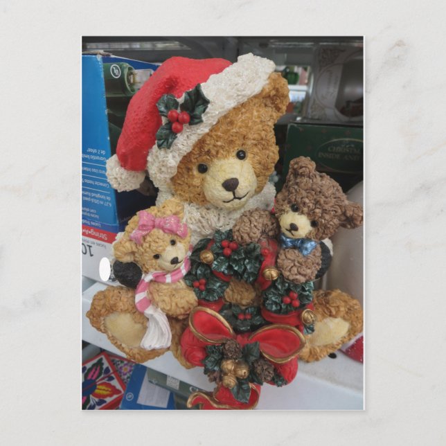 Carte Postale Christmas Bear (Devant)