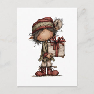 Carte Postale Christmas Clipart Collection | Teddy Bear 