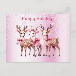 Carte postale Christmas Deer
