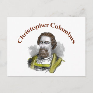 Carte Postale Christophe Colomb
