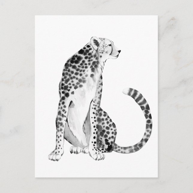 Carte Postale Chrome Cheetah (Devant)