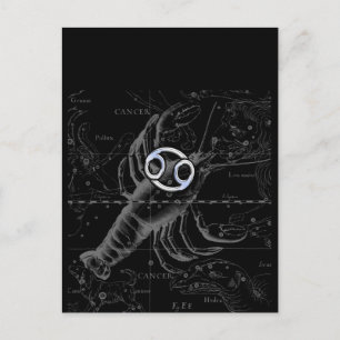 Carte Postale Chrome comme cancer Connexion Hevelius Engraving