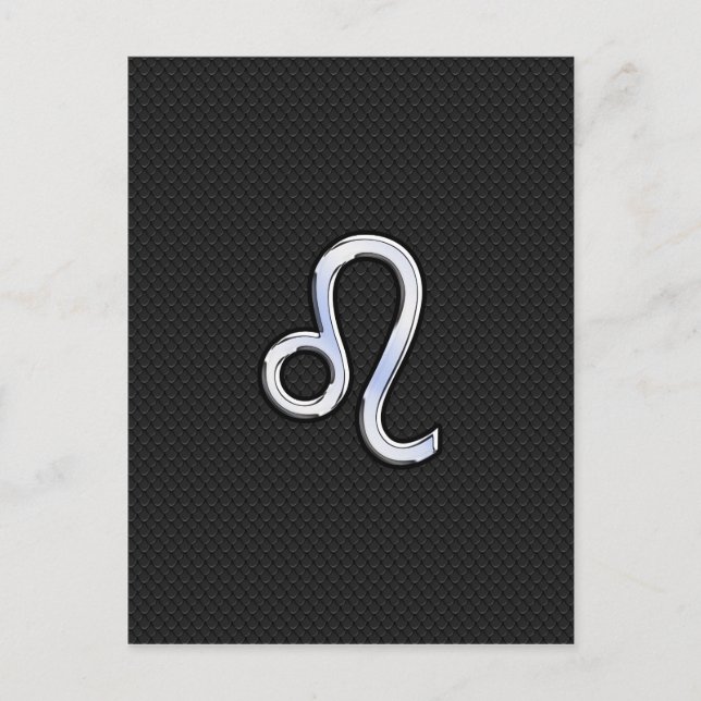 Carte Postale Chrome moderne comme Leo Connexion peau de serpent (Devant)