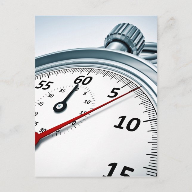 Carte Postale chronomètre (Devant)