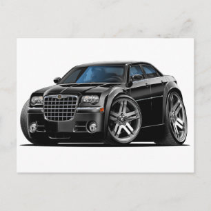 Carte Postale Chrysler 300 Black Car