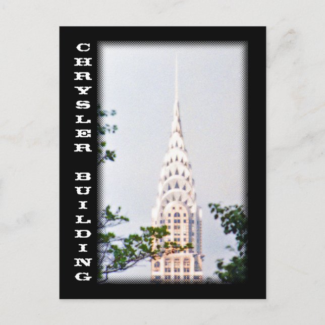 Carte postale Chrysler Building (Devant)