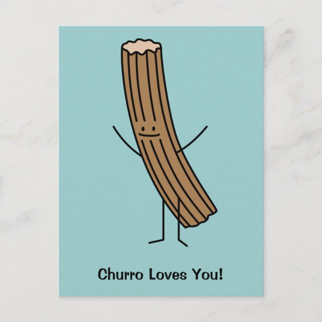 Carte Postale Churro T'Aime ! (Devant)