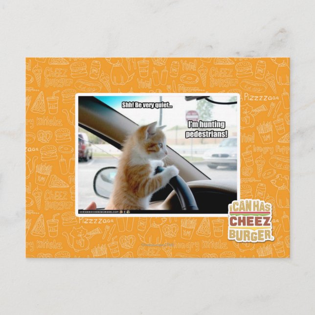 Carte Postale Chut ! Soyez calme (Devant)