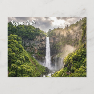 Carte Postale Chute d'eau de Nikko Kegon Japon Voyage
