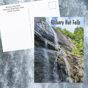 Carte Postale Chute d'eau Hickory Nut Falls Chimney Rock NC