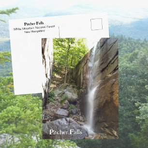 Carte Postale Chute du Pitcher White Mountains New Hampshire Pho