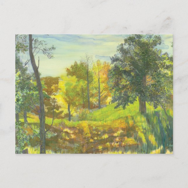 Carte Postale Chute solaire (Devant)