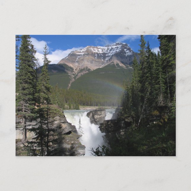 Carte Postale Chutes d'Athabasca (Devant)