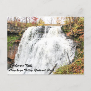 Carte Postale Chutes de Brandywine à Cuyahoga Valley National Pa