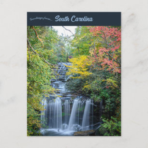 Carte Postale Chutes de Brasstown Westminster Caroline du Sud