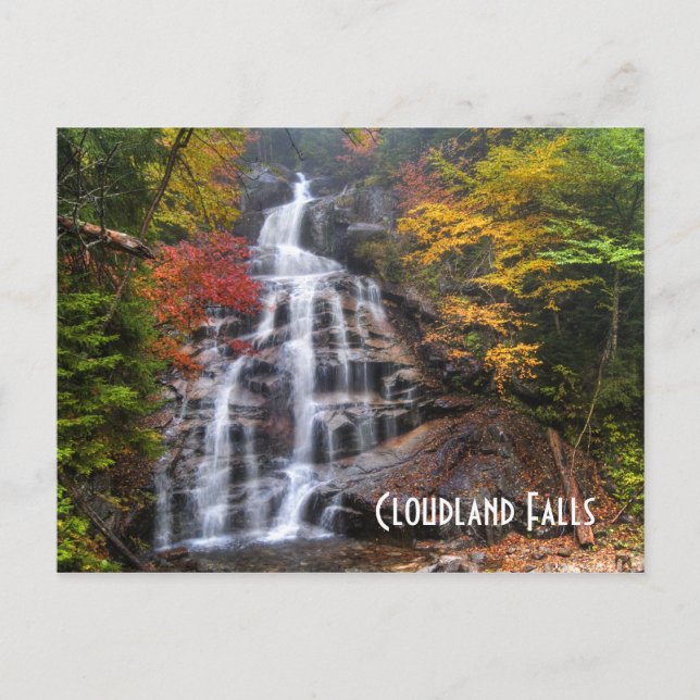 Carte Postale Chutes de Cloudland (Devant)