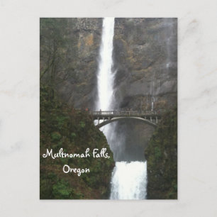 Carte Postale Chutes de Multnomah, Oregon