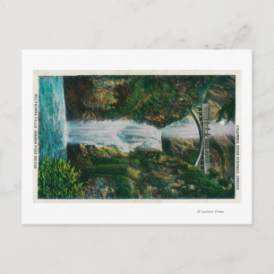 Carte Postale Chutes de Multnomah sur la rivière Columbia