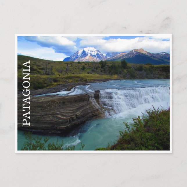 Carte Postale chutes de patagonie (Devant)