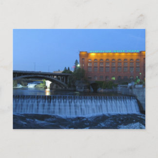 Carte Postale Chutes de Spokane,