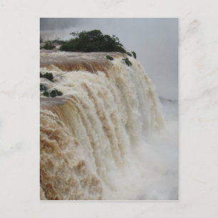 Carte Postale chutes d'iguazu grises