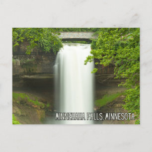 Carte Postale Chutes du Minnehaha, Minnesota