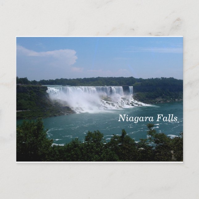 Carte Postale Chutes du Niagara (Devant)