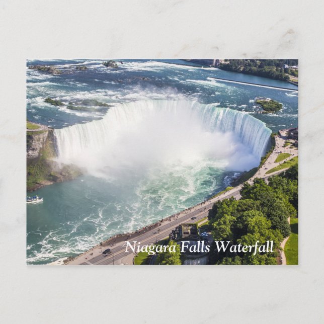 Carte Postale Chutes du Niagara Horseshoe Canada (Devant)