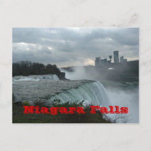 Carte Postale Chutes du Niagara (texte)