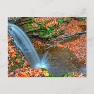 Carte Postale Chutes Dundee en automne, Ohio