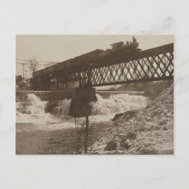 Carte Postale Chutes Gookin Et Pont Ferroviaire