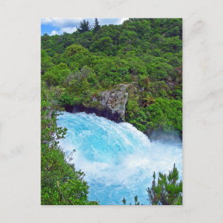 Carte Postale Chutes Huka sur la rivière Waikato, Nouvelle-Zélan