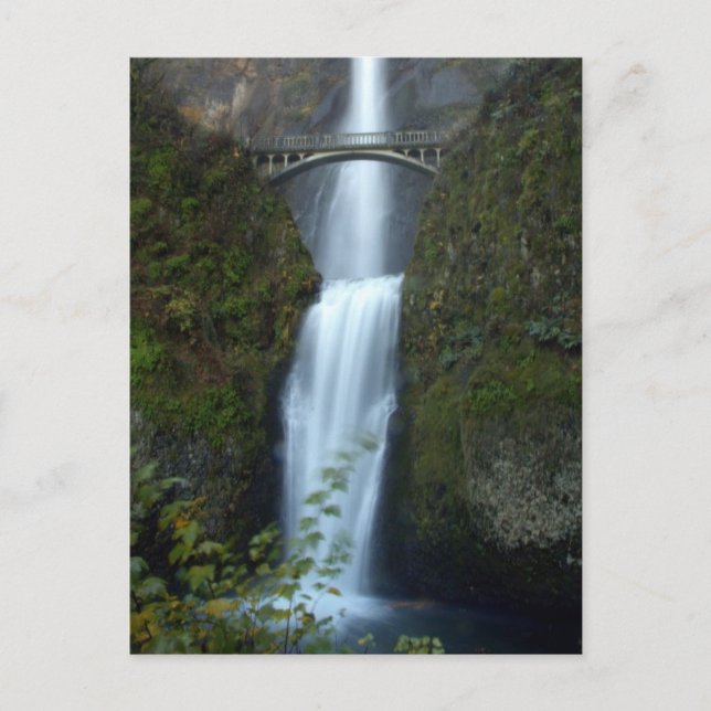Carte Postale Chutes Multnomah (Devant)