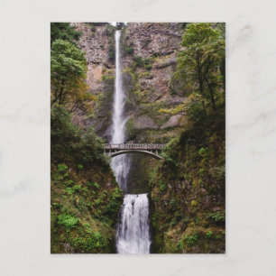 Carte Postale Chutes Multnomah