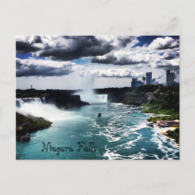 Carte Postale Chutes Niagara (Devant)