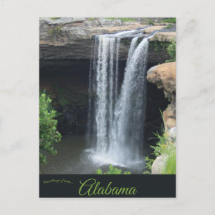 Carte Postale Chutes Noccalula Gadsden Alabama