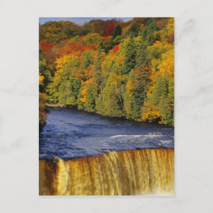 Carte Postale Chutes supérieures de Tahquamenon dans le Michigan