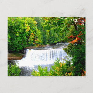 Carte Postale Chutes Tahquamenon de la péninsule supérieure