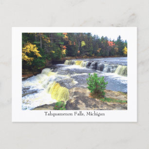 Carte Postale Chutes Tahquamenon, Michigan