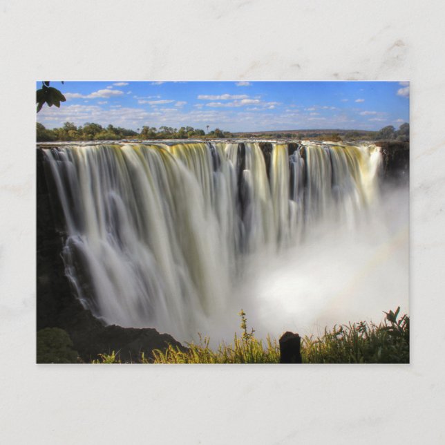 Carte Postale Chutes Victoria : Principales chutes (Devant)
