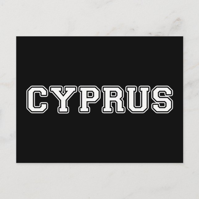 Carte Postale Chypre (Devant)