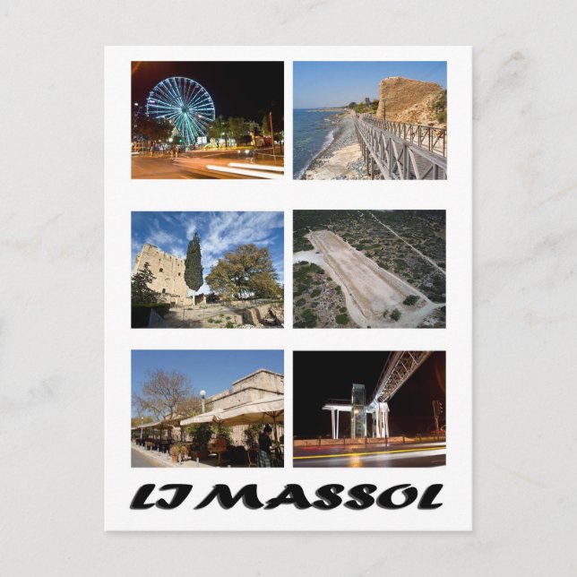 Carte postale Chypre Limassol (Devant)