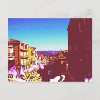 Carte Postale Cianciana d'été, Sicile