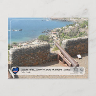 Carte Postale Cidade Velha, Centre historique de Ribeira Grande