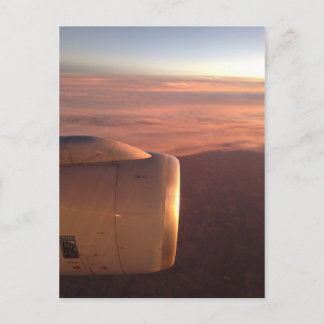 Carte Postale Ciel à partir d'un avion 8
