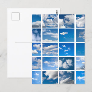 Carte Postale Ciel bleu