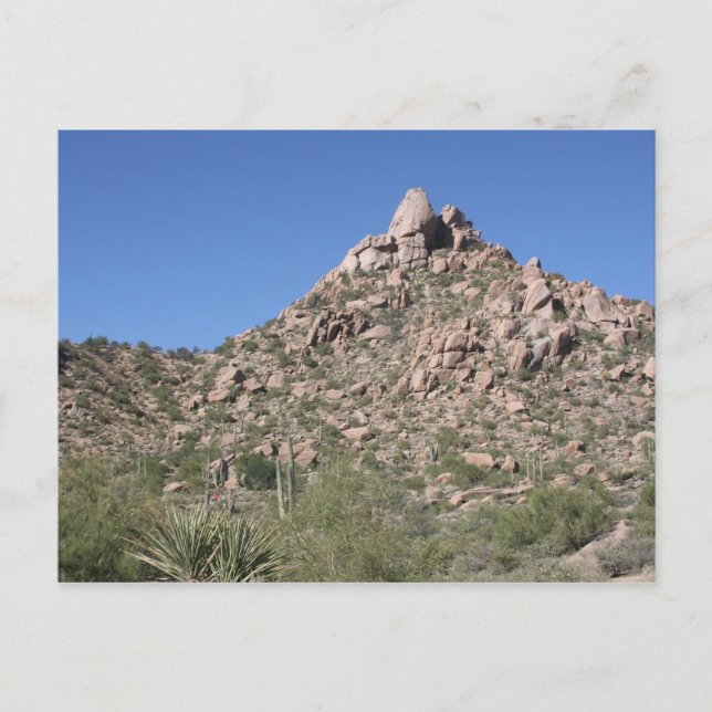 Carte Postale Ciel d'Azur sur Pinnacle Peak (Devant)
